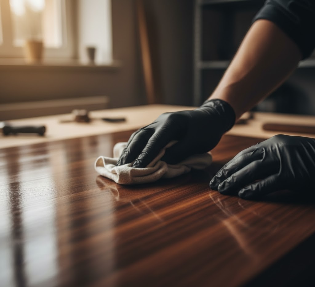 Afronding en lakwerk dienst